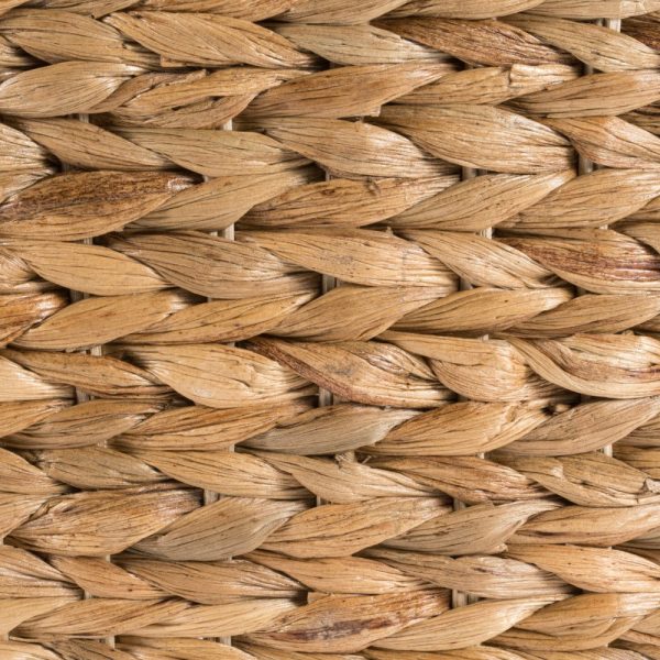 Tress Minimalist Hand-Woven Hyacinth Nesting Baskets (Set of 3)