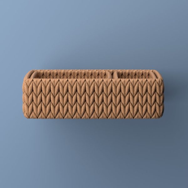 Tress Minimalist Hand-Woven Hyacinth Nesting Baskets (Set of 3)