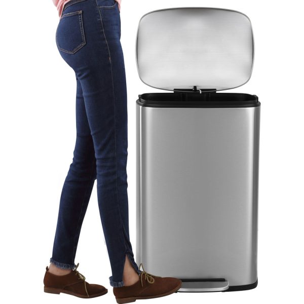 Connor 50 Liter/13 Gallon Trash Can with Free Mini Connor