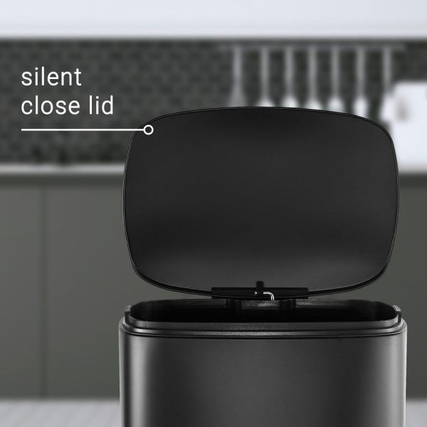 Connor 50 Liter/13 Gallon Trash Can with Free Mini Connor