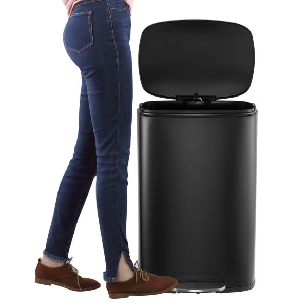 Connor 50 Liter/13 Gallon Trash Can with Free Mini Connor
