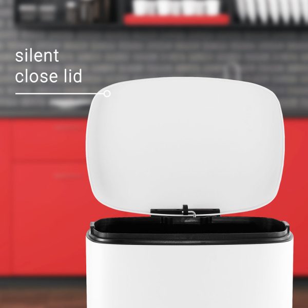 Connor 50 Liter/13 Gallon Trash Can with Free Mini Connor