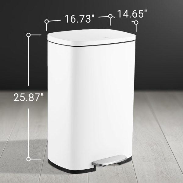 Connor 50 Liter/13 Gallon Trash Can with Free Mini Connor
