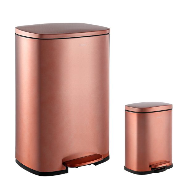 Connor 50 Liter/13 Gallon Trash Can with Free Mini Connor