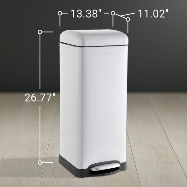 Betty Retro 30 Liters/8 Gallon Trash Can