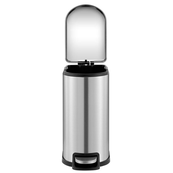 Slyd 40 Liter/10.6 Gallon Step-Open Trash Can