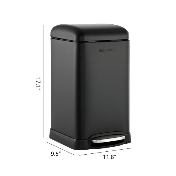 Betty Retro Mini 12 Liter/3.2 Gallon Step-Open Trash Can