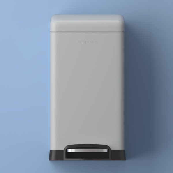 Betty Retro Mini 12 Liter/3.2 Gallon Step-Open Trash Can