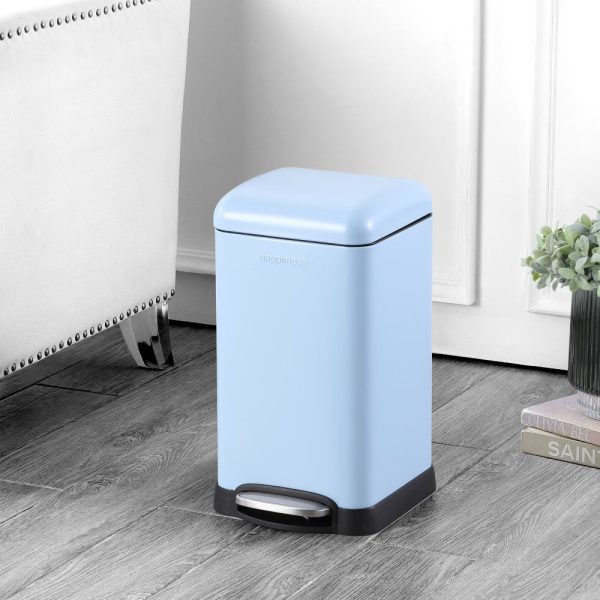 Betty Retro Mini 12 Liter/3.2 Gallon Step-Open Trash Can