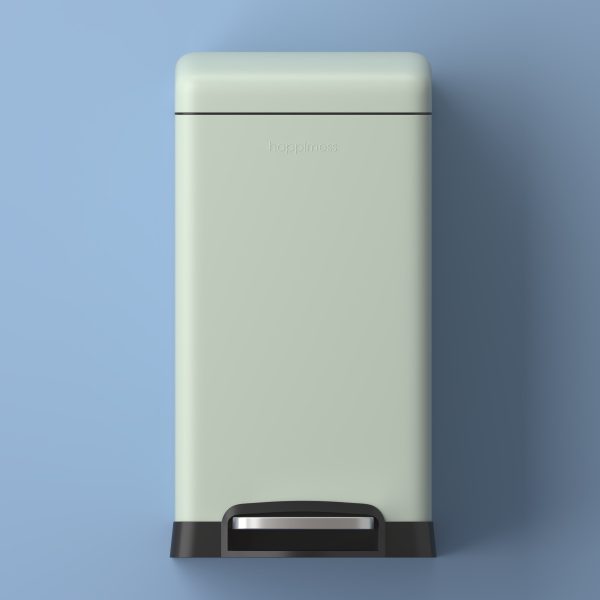 Betty Retro Mini 12 Liter/3.2 Gallon Step-Open Trash Can
