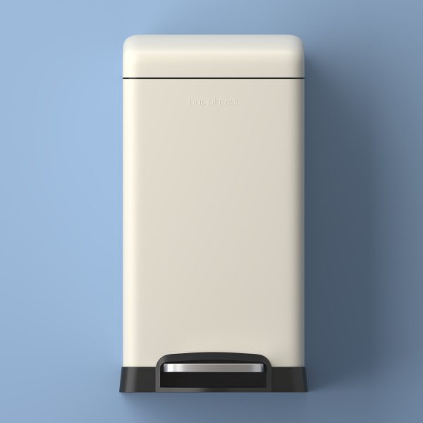 Betty Retro Mini 12 Liter/3.2 Gallon Step-Open Trash Can