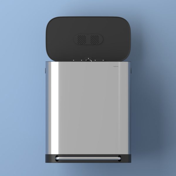 Beni 60 Liter/16 Gallon Kitchen Trash/Recycling Trash Can