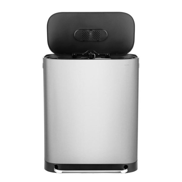 Beni 60 Liter/16 Gallon Kitchen Trash/Recycling Trash Can