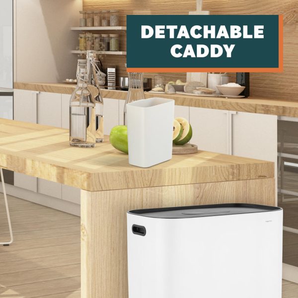 Beni 60 Liter/16 Gallon Kitchen Trash/Recycling Trash Can