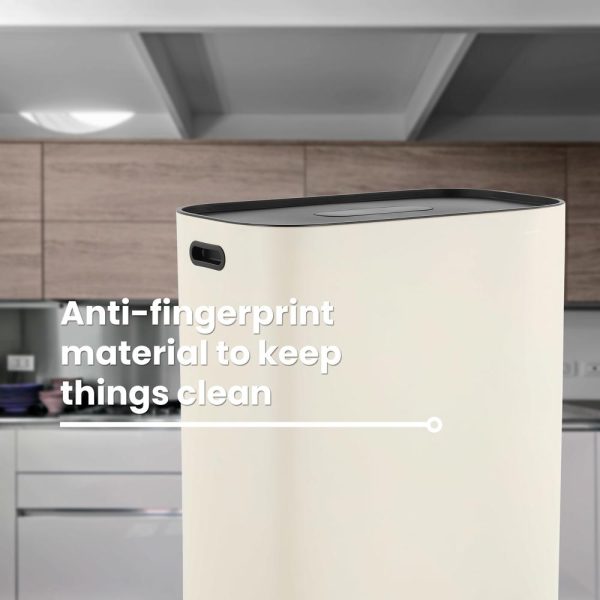 Beni 60 Liter/16 Gallon Kitchen Trash/Recycling Trash Can