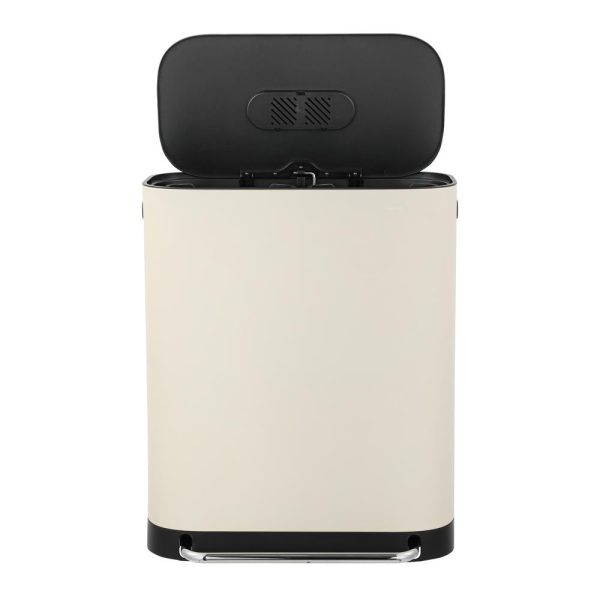 Beni 60 Liter/16 Gallon Kitchen Trash/Recycling Trash Can