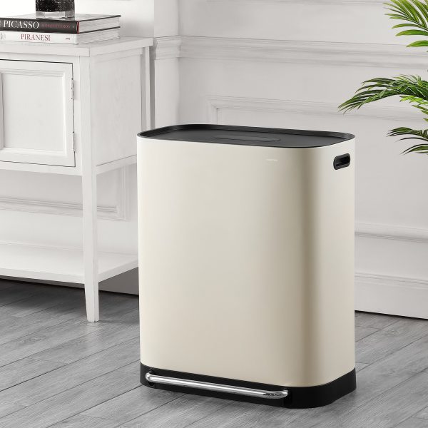 Beni 60 Liter/16 Gallon Kitchen Trash/Recycling Trash Can
