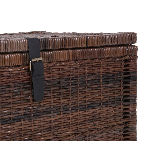 Michael 35 Wicker Storage Trunk