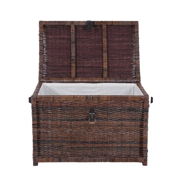 Michael 35 Wicker Storage Trunk