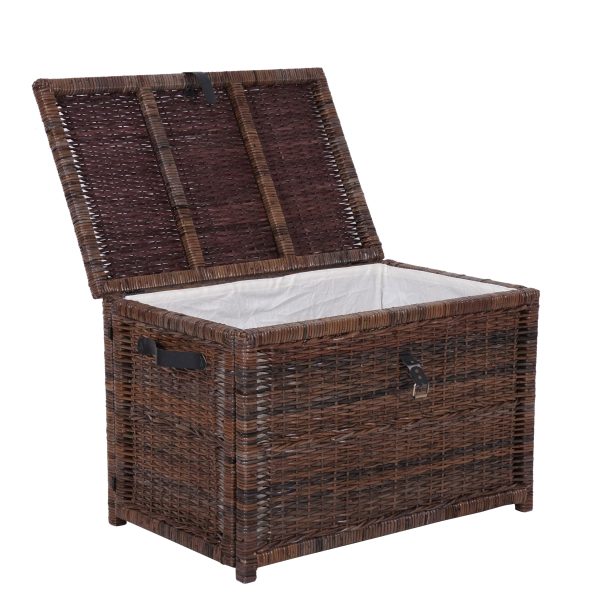 Michael 35 Wicker Storage Trunk
