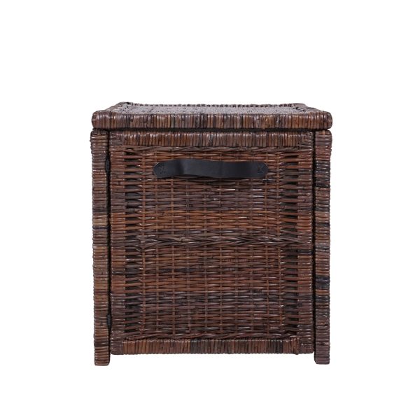 Michael 35 Wicker Storage Trunk