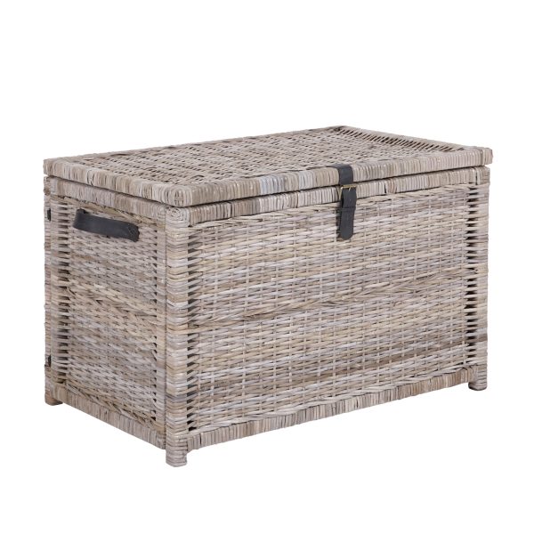 Michael 35 Wicker Storage Trunk